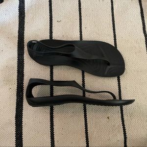 Black Crocs Sexi Flip Sandals